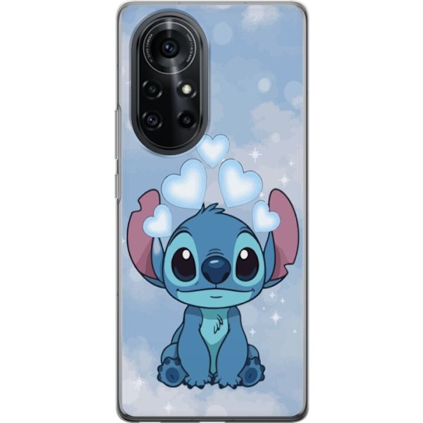 Huawei nova 8 Pro Genomskinligt Skal Stitch Hoppande Glädje – Rolig Design för Present