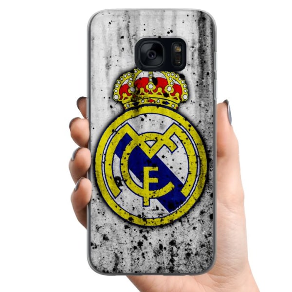 Samsung Galaxy S7 TPU Mobildeksel Real Madrid CF