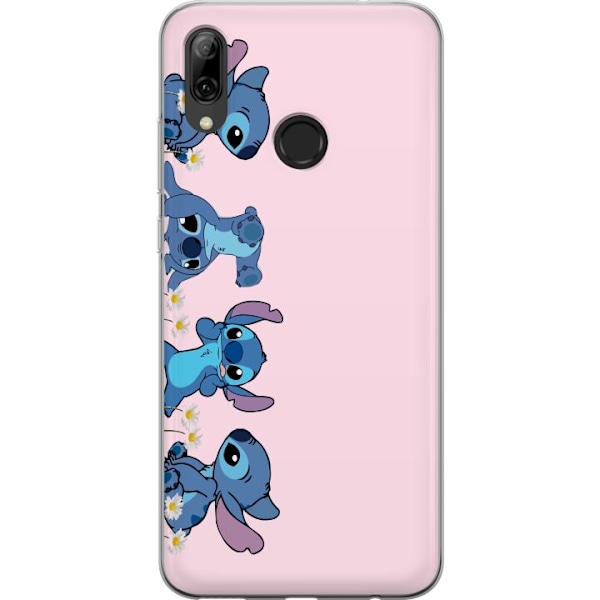 Huawei P smart 2019 Läpinäkyvä kuori  Stitch Nauru & Leikki