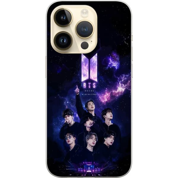 Kompatibelt Mobilskal till Apple iPhone 14 Pro BTS lila