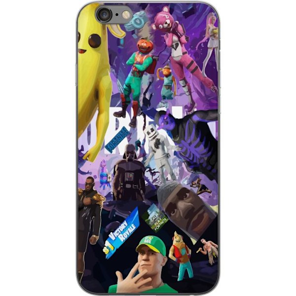 Apple iPhone 6 Plus Gennemsigtig cover Fortnite