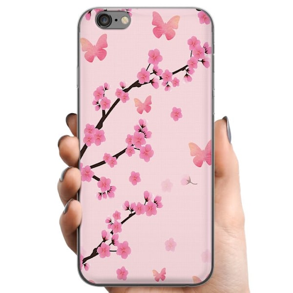 Apple iPhone 6 Plus TPU Mobildeksel Blomster