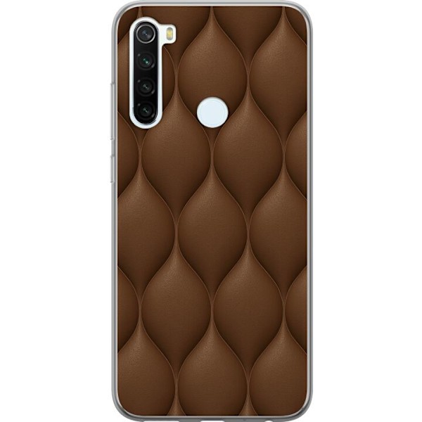 Xiaomi Redmi Note 8 Genomskinligt Skal Cocoa Scales