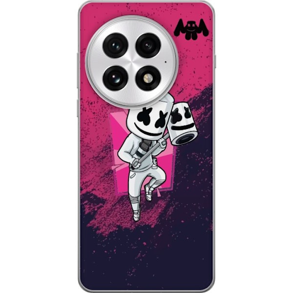 OnePlus 13 Läpinäkyvä kuori Marshmello Fortnite Skin Emote Gaming DJ Hahmo Suosittu Aihe Lapsi Nuori Trendi