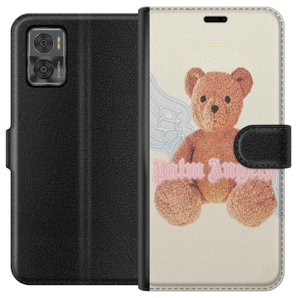 Motorola Moto E22i Lompakkokotelo Palm Angels Teddy