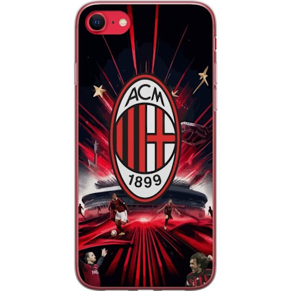 Apple iPhone SE (2020) Gjennomsiktig deksel AC Milan