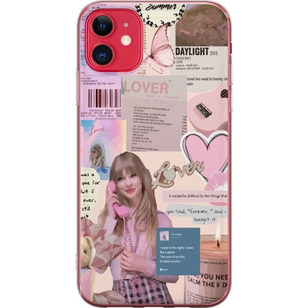 Apple iPhone 11 Genomskinligt Skal Taylor Swift