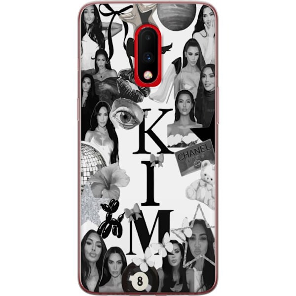 OnePlus 7 Läpinäkyvä kuori Kim Kardashian – Aesthetic Loo