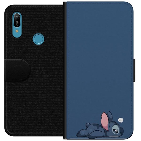 Huawei Y6 (2019) Plånboksfodral Stitch ...