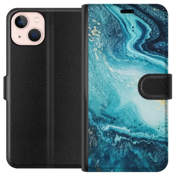 Kompatibelt Plånboksfodral till Apple iPhone 13 mini Konstmönster