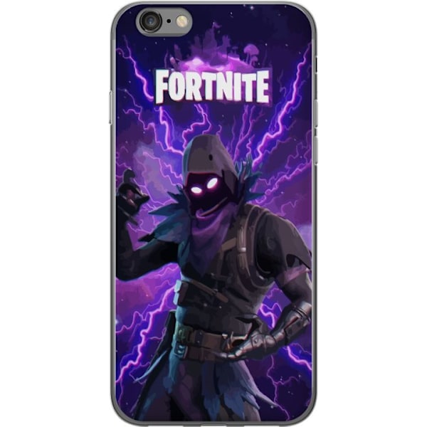 Apple iPhone 6 Läpinäkyvä kuori Fortnite Raven