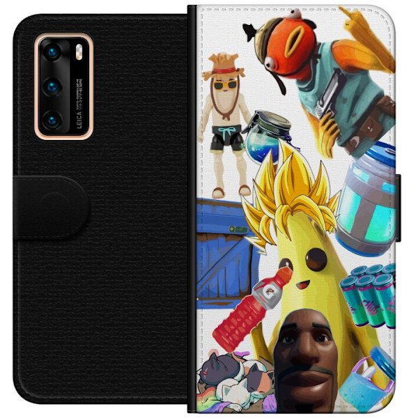 Huawei P40 Plånboksfodral Fortnite