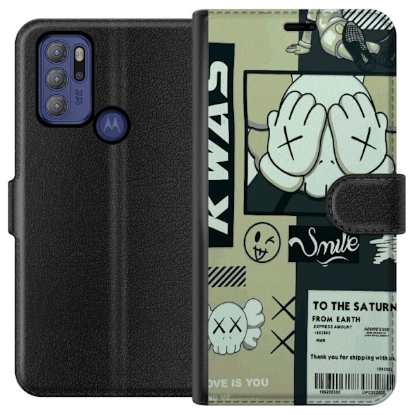 Motorola Moto G60S Tegnebogsetui Smile XXX
