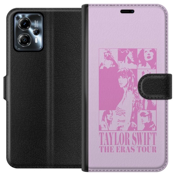 Motorola Moto G13 Plånboksfodral Taylor Swift - Pink