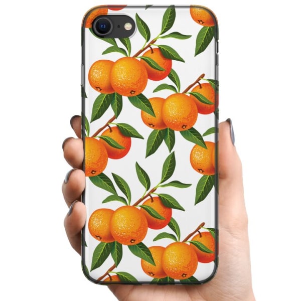 Apple iPhone SE (2020) TPU Matkapuhelimen kuori Appelsiini