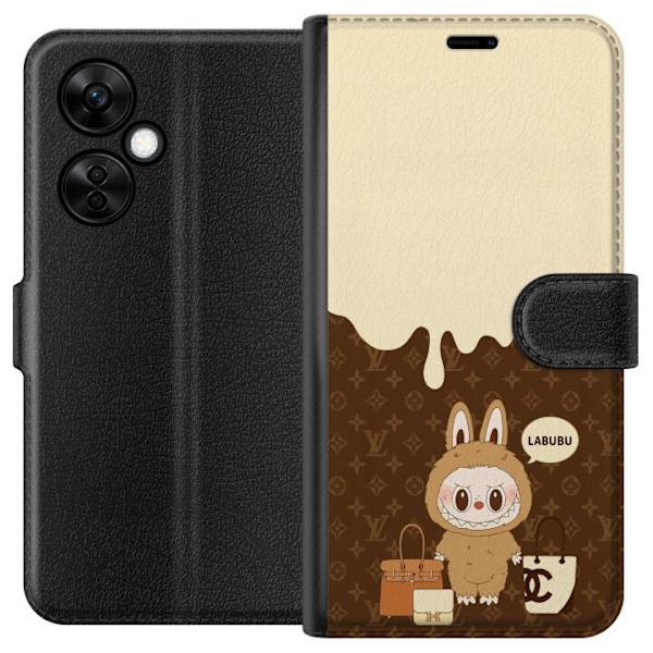 OnePlus Nord CE3 Plånboksfodral Labubu Blue Chill – Blå to