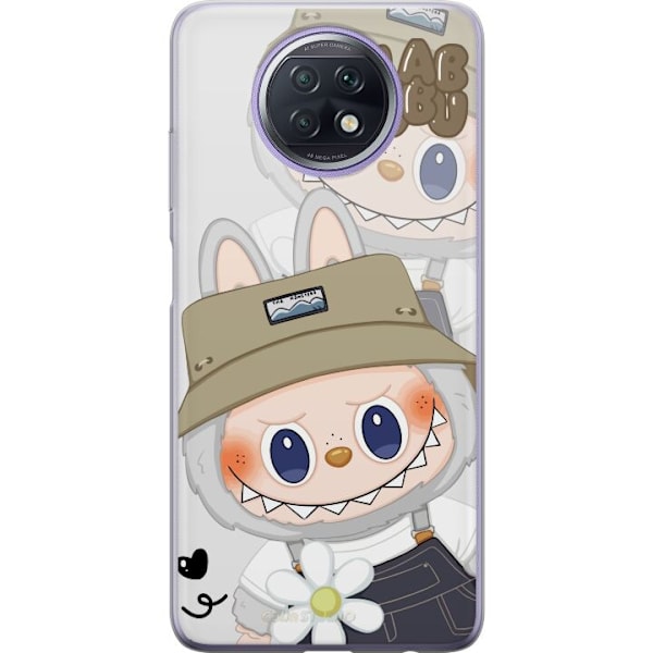 Xiaomi Redmi Note 9T Läpinäkyvä kuori Labubu Minimal Mood -
