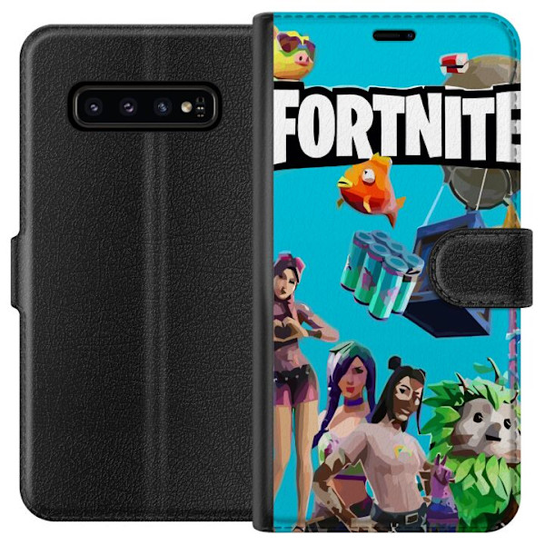 Samsung Galaxy S10 Lompakkokotelo Fortnite