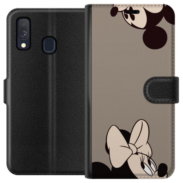Samsung Galaxy A40 Plånboksfodral Mickey Mouse