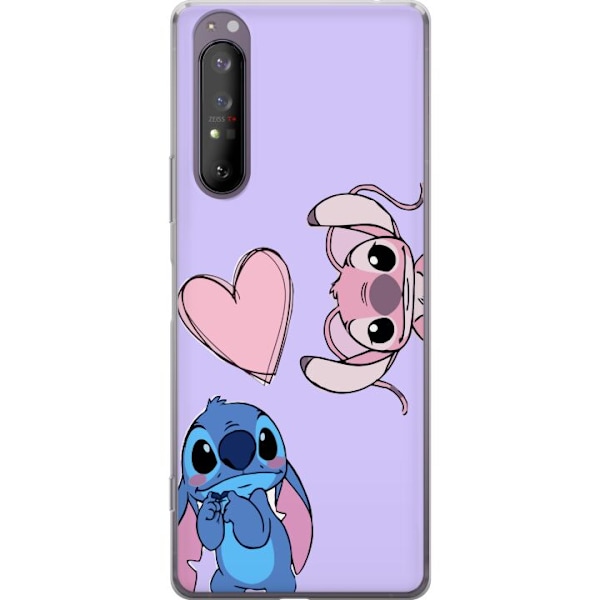 Sony Xperia 1 II Gennemsigtig cover Stitch Mode