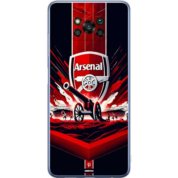 Xiaomi Poco X3 Pro Gjennomsiktig deksel Arsenal