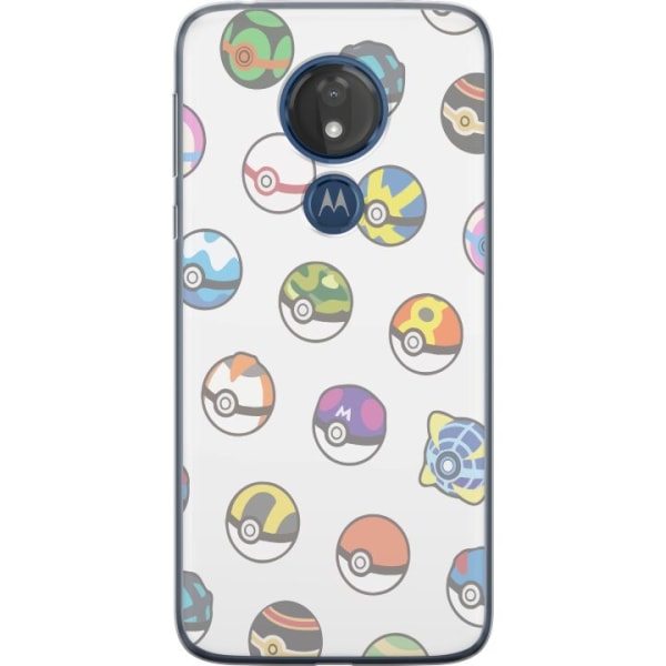 Motorola Moto G7 Power Genomskinligt Skal Pokemon