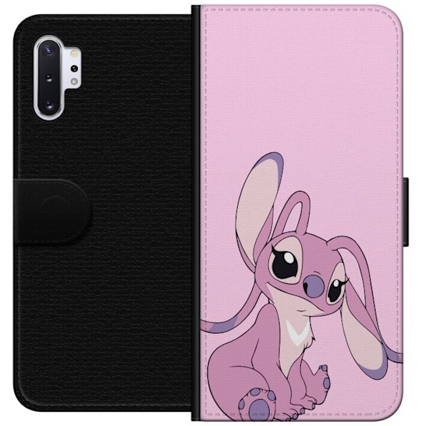 Samsung Galaxy Note10+ Lommeboketui Stitch rosa