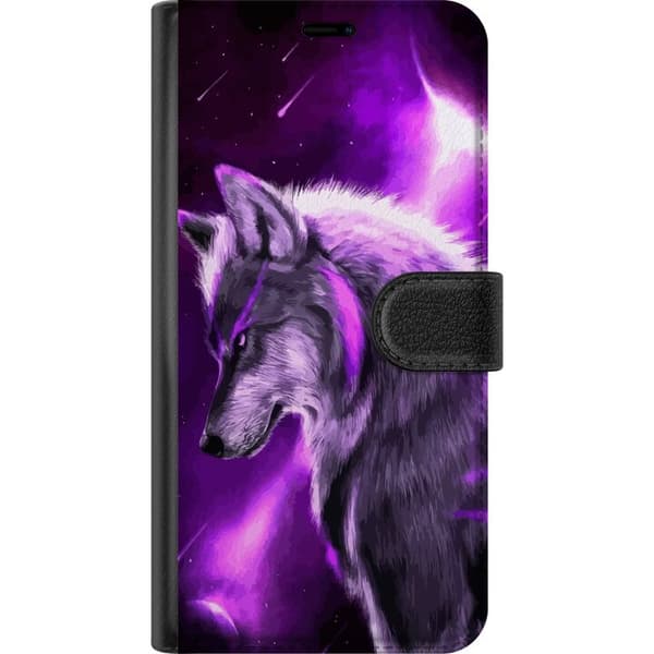 Kompatibel Tegnebogsetui til OnePlus 8T Lilla Varg