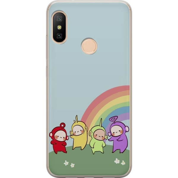 Xiaomi Redmi 6 Pro Genomskinligt Skal Teletubbies