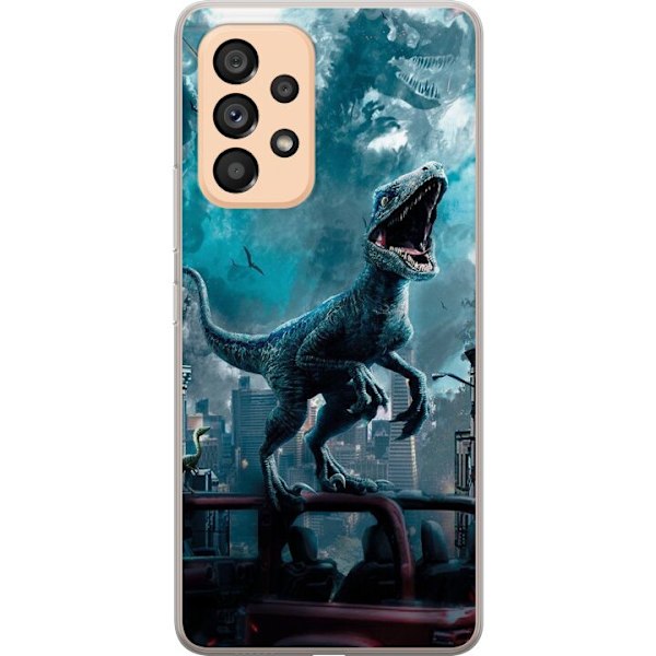 Samsung Galaxy A53 5G Genomskinligt Skal Jurassic World Dominion
