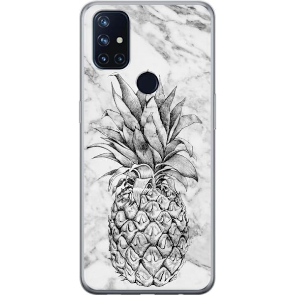 OnePlus Nord N10 5G Cover / Mobilcover - Ananas