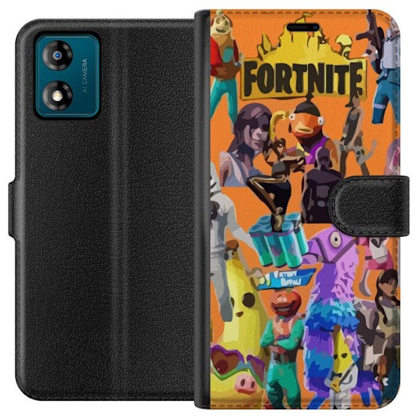 Motorola Moto E13 Tegnebogsetui Fortnite