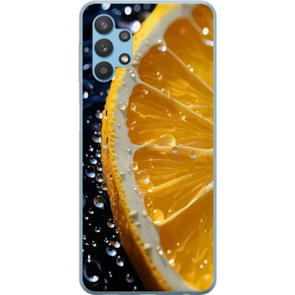 Samsung Galaxy A32 5G Läpinäkyvä kuori Appelsiini