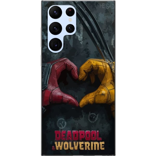 Samsung Galaxy S22 Ultra 5G Gennemsigtig cover Wolverine Deadp