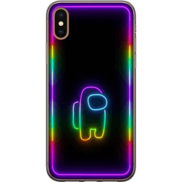 Apple iPhone XS Cover / Mobilcover - Among Us 2023