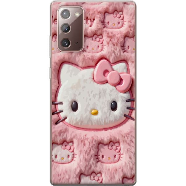 Kompatibelt Mobildeksel til Samsung Galaxy Note20 Søt rosa