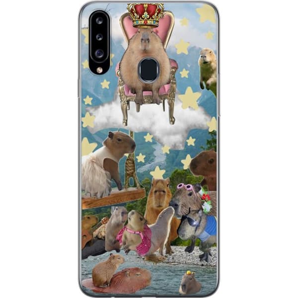 Kompatibelt Mobildeksel til Samsung Galaxy A20s Capybara