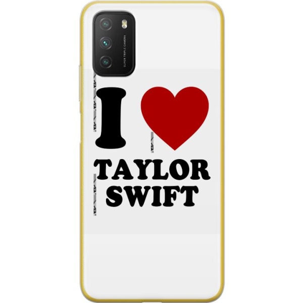 Xiaomi Poco M3  Gennemsigtig cover Taylor Swift