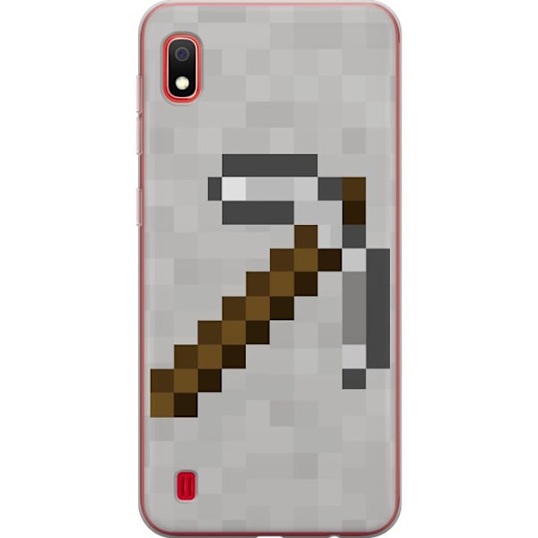 Samsung Galaxy A10 Genomskinligt Skal Minecraft Tools