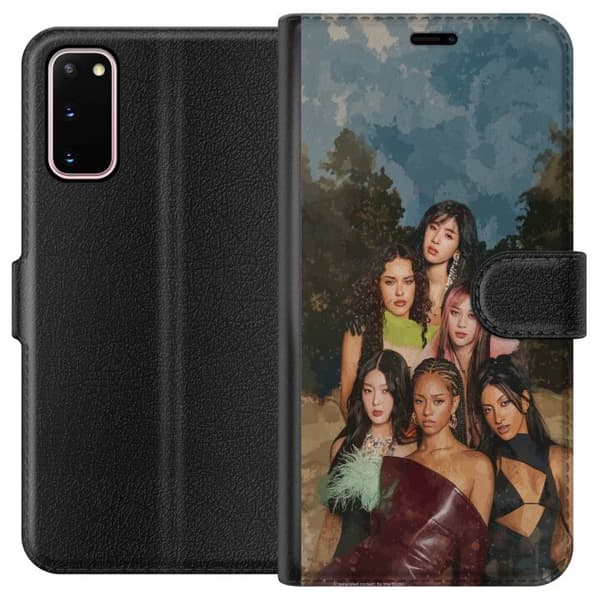 Kompatibel Tegnebogsetui til Samsung Galaxy S20 KATSEYE brun