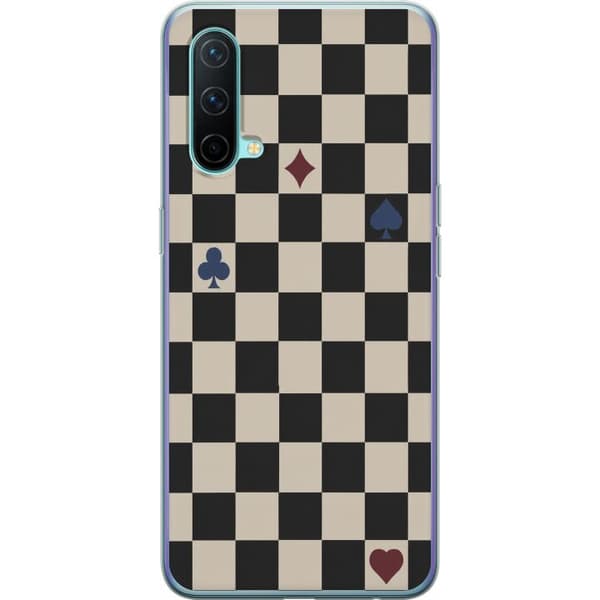 Kompatibel Mobilcover til OnePlus Nord CE 5G Sort kortskak sort
