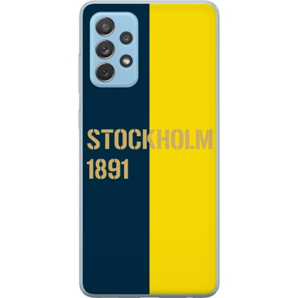 Samsung Galaxy A52 5G Genomskinligt Skal Stockholm 1891