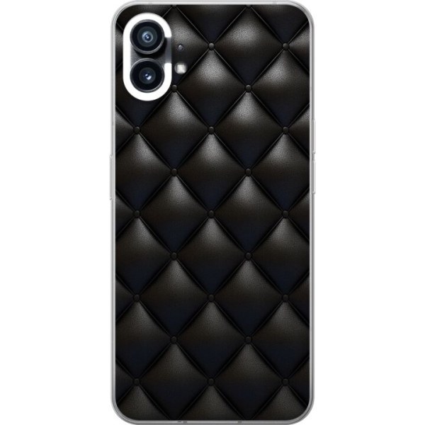 Nothing Phone (1) Skal / Mobilskal - Leather Black