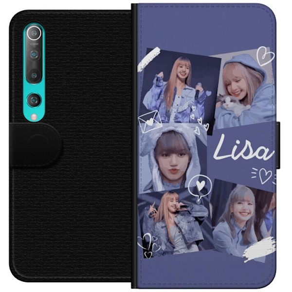 Xiaomi Mi 10 5G Plånboksfodral Lisa Blackpink – Aesthetic K-pop Queen