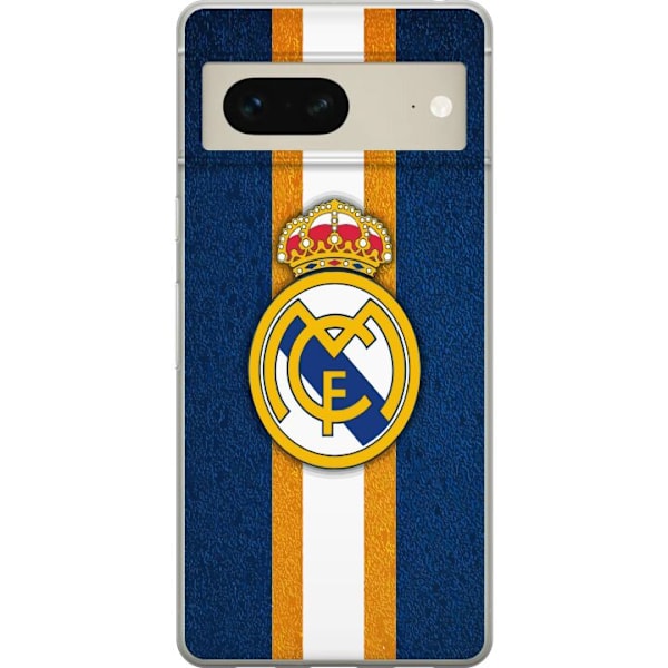 Google Pixel 7 Genomskinligt Skal Real Madrid CF