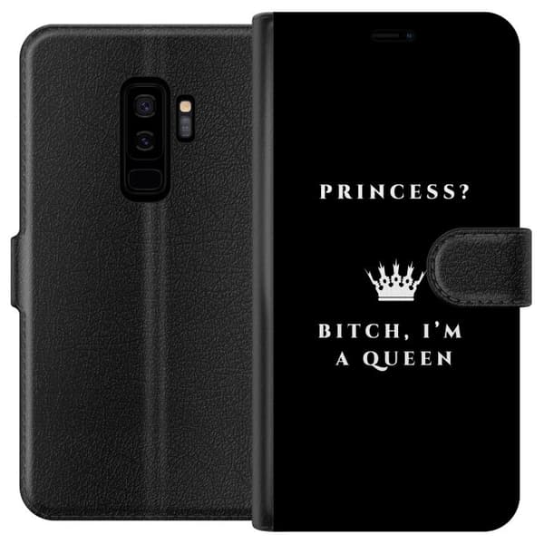 Kompatibel Tegnebogsetui til Samsung Galaxy S9+ Dronning