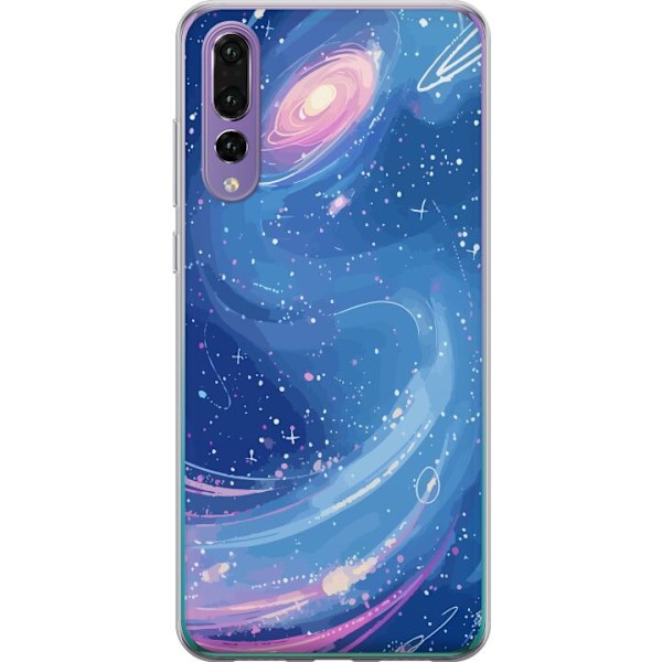 Huawei P20 Pro Läpinäkyvä kuori Galaksi