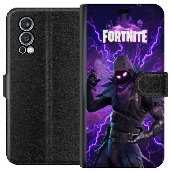 OnePlus Nord 2 5G Tegnebogsetui Fortnite Raven