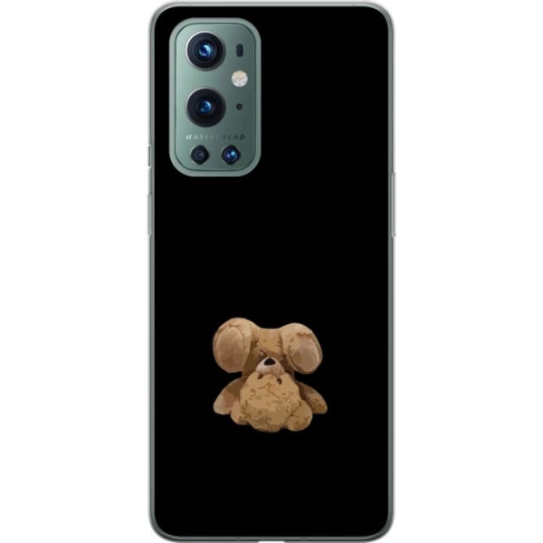 OnePlus 9 Pro Läpinäkyvä kuori Ylösalaisin oleva karhu
