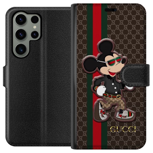 Samsung Galaxy S23 Ultra Lommeboketui CC Happy Mouse